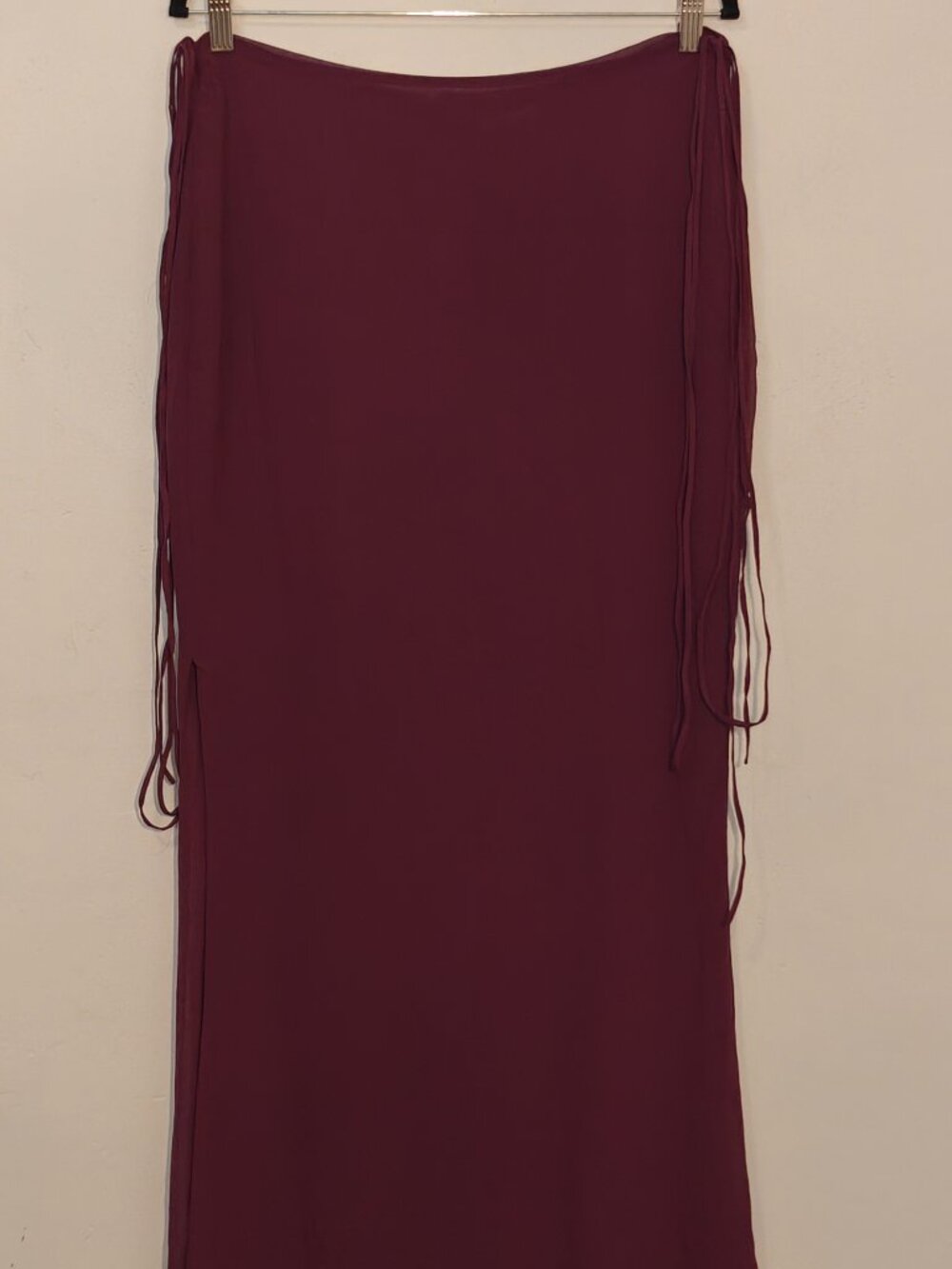 House of CB Amalfi Prune Cutout Maxi Skirt